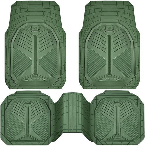 Universal Car Mat Set- Olive Green