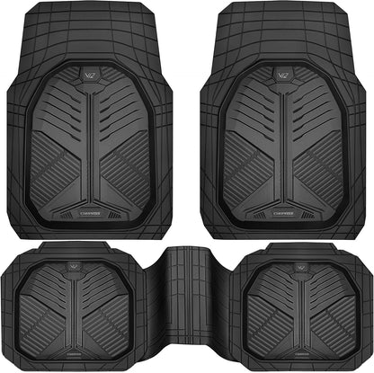 Universal Car Mat Set-All Black